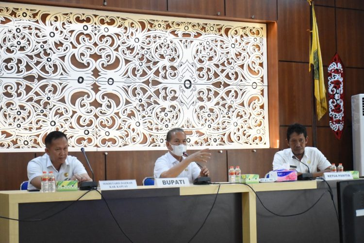 Pemkab Kapuas Gelar Rakor Sambut Hari Jadi Kota Kuala Kapuas ke– 217