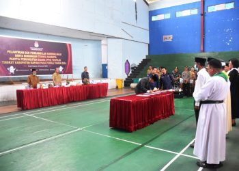 Bupati Kapuas Hadiri Pelantikan 693 Anggota PPS se Kabupaten Kapuas