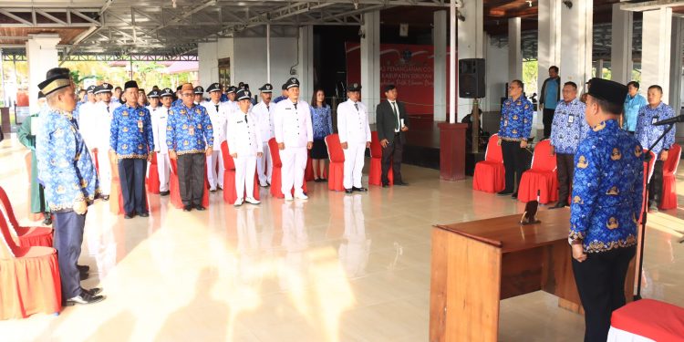Lagi, Bupati Seruyan Lantik Puluhan Pejabat