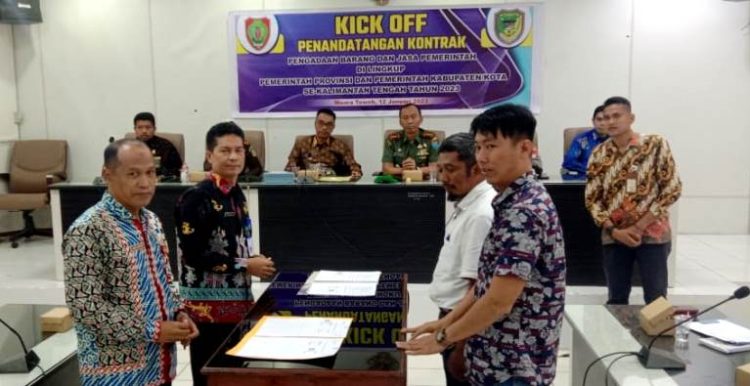 Pemkab Barut Gelar Kick Off Pengadaan Barang dan Jasa
