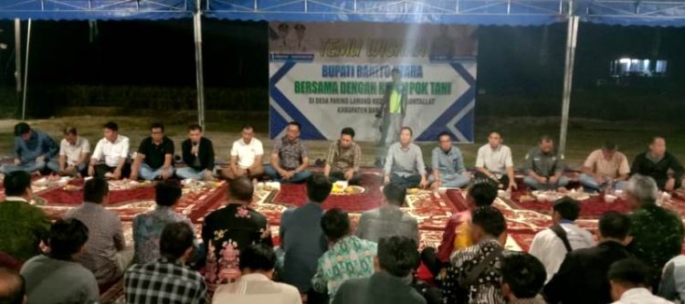 H Nadalsyah Temu Wicara Bersama Kelompok Tani se Barito Utara