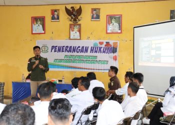 Kejari Pulpis Berikan Penerangan Hukum Kepada Para Kades Dan BPD