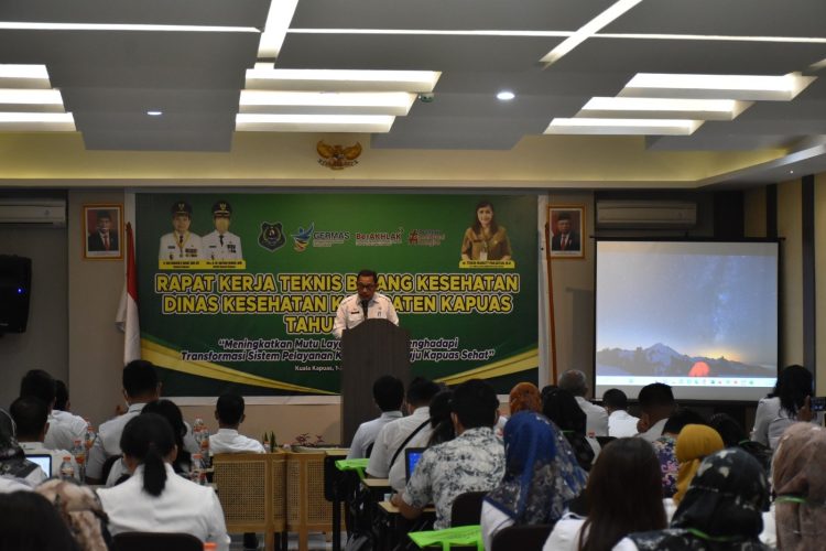 Dinkes Kapuas Gelar Rakernis Bidang Kesehatan Tahun 2023