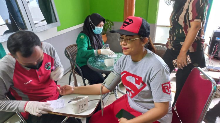 Dinkes Kapuas Selenggarakan Kegiatan Posbindu PTM