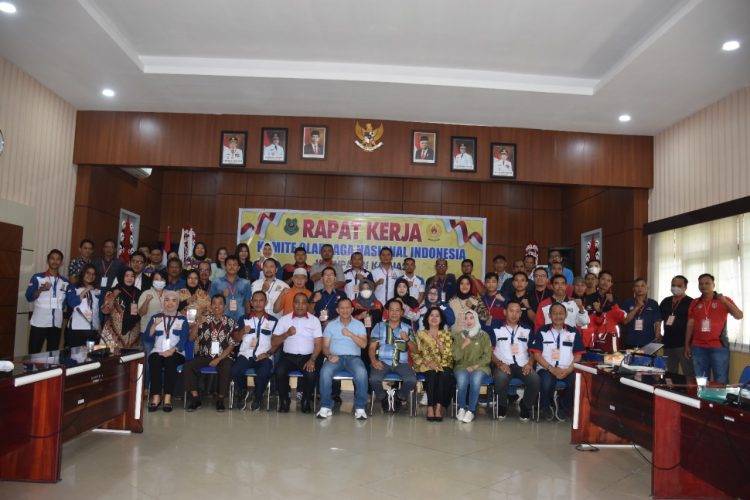 Sekda Kapuas Buka Raker KONI Kabupaten Kapuas