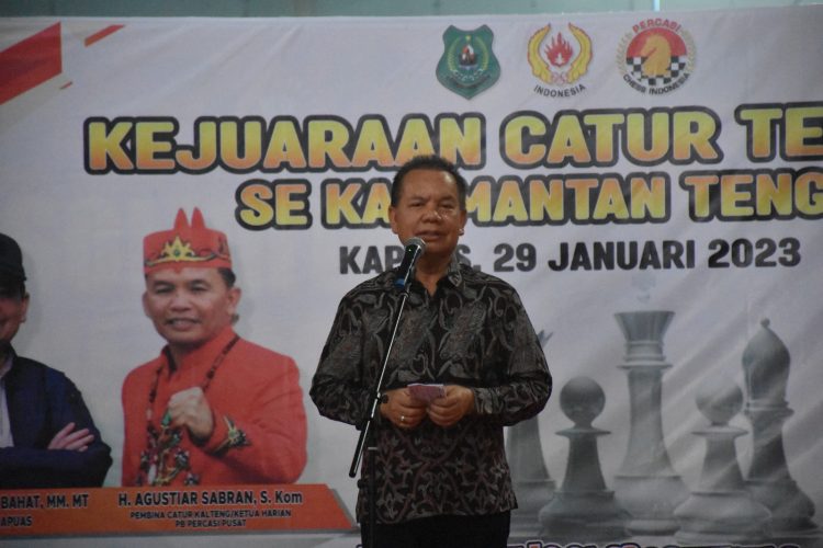 Ben Brahim Buka Kejuaraan Catur se- Kalteng