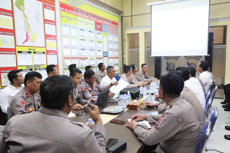 Jelang Kunjungan Wakapolda Kalteng, Kapolres Seruyan Imbau Personel Persiapkan Pengamanan