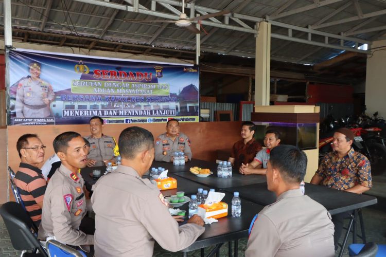 Gelar Jumat Curhat, Polres Seruyan Ajak Masyarakat Sinergi Jaga Kamtibmas