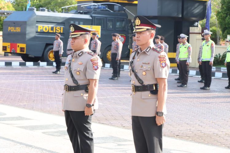 Kapolres Seruyan Gelar Upacara Sertijab Wakapolres