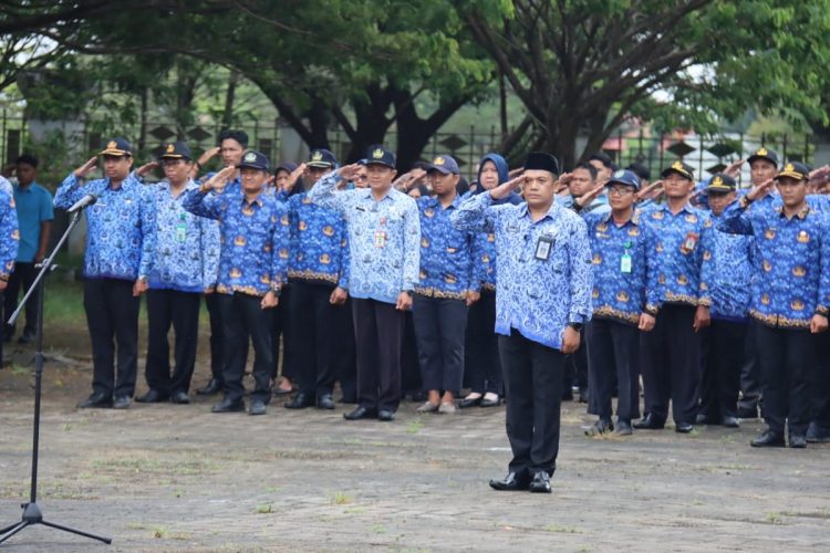 Pimpil Apel Gabungan, Sekda Minta ASN dan Non ASN Tingkatkan Pelayanan