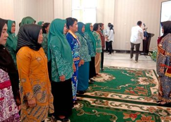 Bunda PAUD di 9 Kecamatan di Barut Rersmi Dilantik