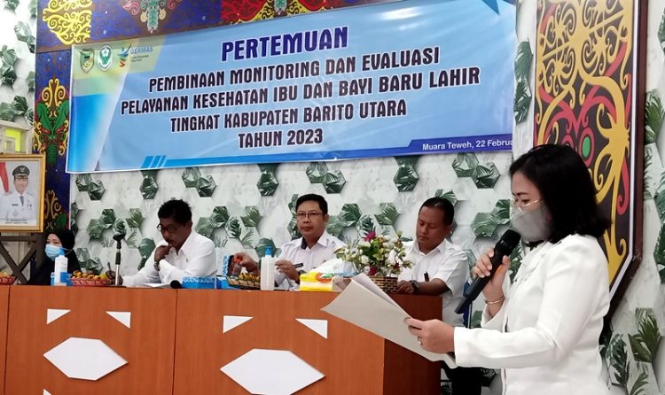 Dinkes Barito Utara Gelar Kegiatan Pembinaan Yankes Ibu Hamil dan Bayi Baru Lahir