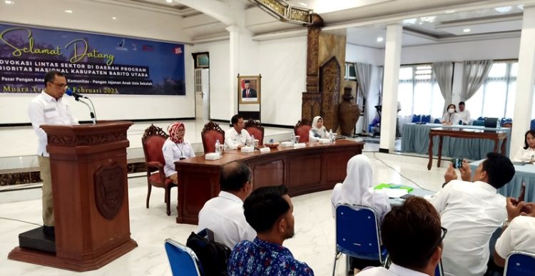 Sekda Barut Buka Kegiatan Implementasi 3 Program Nasional