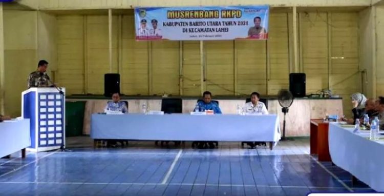 141 Usulan Masyarakat di Kecamatan Lahei Tersampaikan Melalui Musrenbang