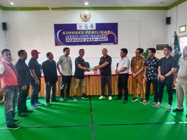 Mulianur Terpilih Aklamasi Jadi Ketua Askab PSSI Seruyan Periode 2023-2027