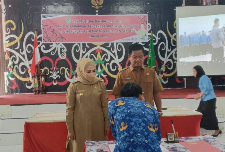 139 CPNS di Seruyan Akhirnya Dilantik Jadi PNS