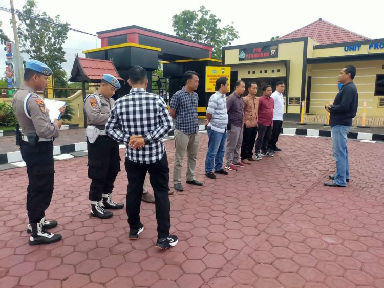 Anggota Sat Intelkam Laksanakan Apel Satfung
