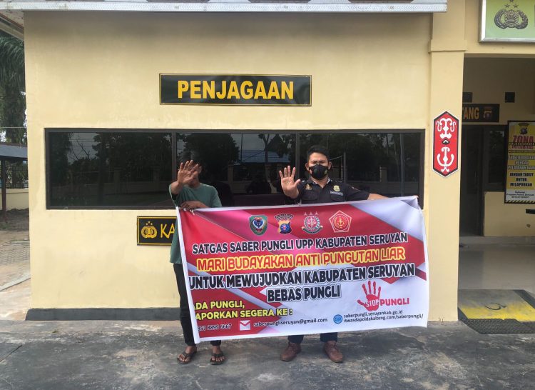 Polsek Seruyan Hilir Sambang Menyampaikan Sosialisasi Pembangunan Zona Integritas