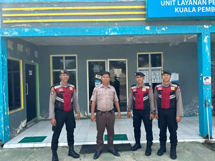 Cek Objek Vital, Regu Patroli Sambangi PLN Kuala Pembuang