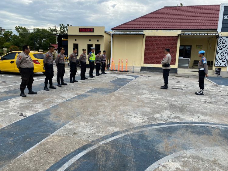 Pawas Beri Arahan Tentang Kedisiplinan Saat Pergantian Piket