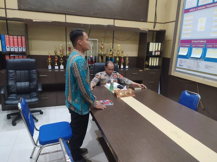 Bag SDM Polres Seruyan Laksanakan Binlat Pada Calon Anggota Polri 