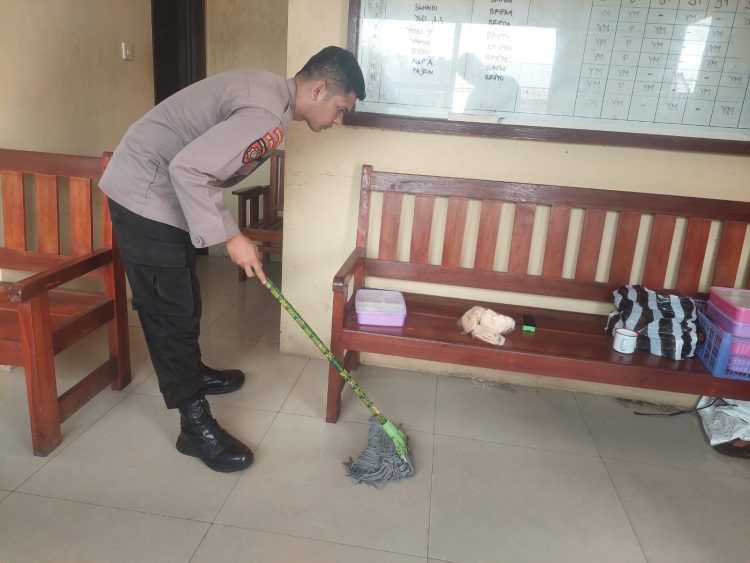 Piket Jaga Mako Lakukan Korvei Di Sekitar Penjagaan