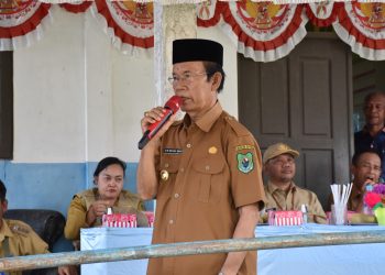 Wabup Kapuas Silaturahmi Dengan Masyarakat di Terusan Tengah
