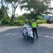 Berikan Rasa Aman Pengguna Jalan, Satlantas Polres Seruyan Tegur Pengendara Tanpa Helm