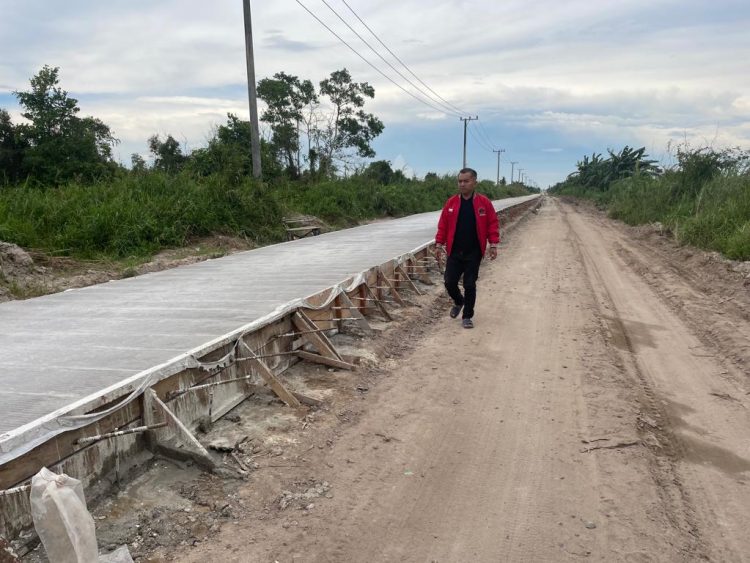 Ketua DPRD Seruyan Apresiasi Peningkatan Jalan Kuala Pembuang-Telaga Pulang