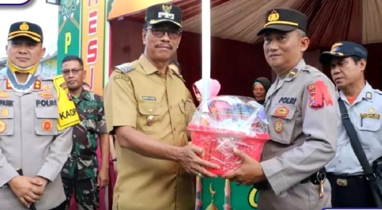Wabup Barut Tinjau Posko Operasi Ketupat 2023