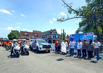 Wabup Barut Lepas Patroli Kesiagaan Bencana