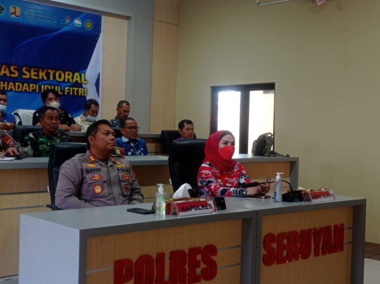 Wabup Seruyan Ikuti Rakor Lintas Sektoral Persiapan Idul Fitri 1444 H