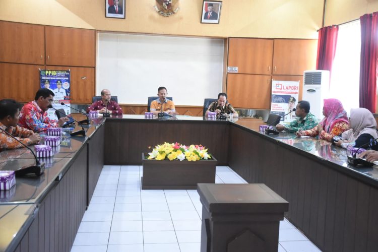 Sekda Pimpin Rapat Persiapan KKN Mahasiswa IAIN Palangka Raya