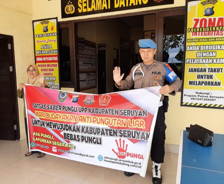 Berantas Pungli, Polsek danau sembuluh Tingkatkan Sosialisasi Saber Pungli