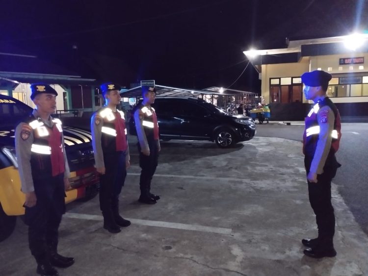 Patroli Malam Hari, Cegah Gangguan Kamtibmas