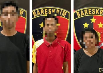 Satreskrim Polres Seruyan Bekuk Tiga Pelaku Pembobol Sarang Walet