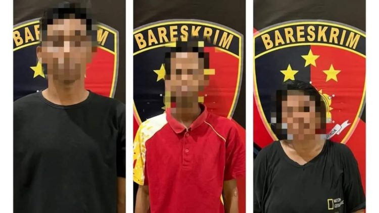 Satreskrim Polres Seruyan Bekuk Tiga Pelaku Pembobol Sarang Walet