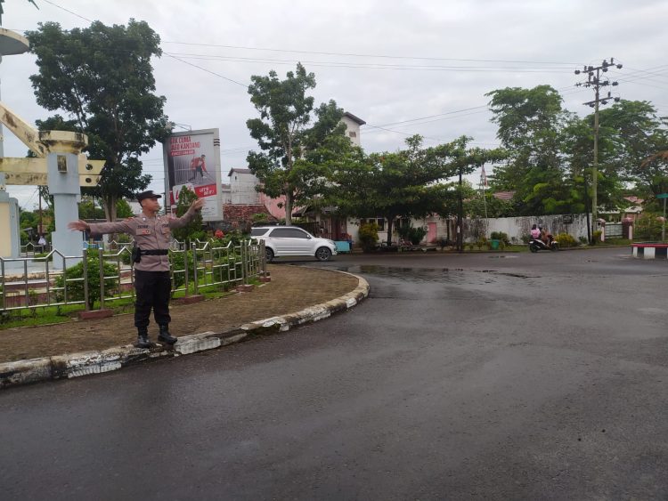 Rutin Gatur Pagi, Polres Seruyan Beri Rasa Aman Masyarakat