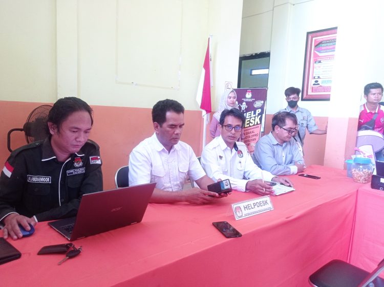 Hari Ke 11, KPU Seruyan Terima Pendaftaran Caleg Dari Dua Parpol