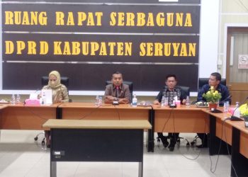Unsur Pimpinan DPRD Seruyan Terima Kunjungan Wabub Seruyan