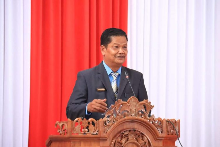 Sekda Seruyan Hadiri Pelantikan PAW Anggota DPRD Seruyan