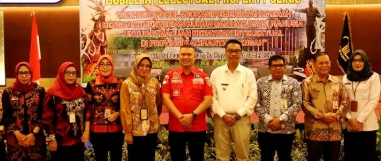 Mantap! Dua Penghargan Diraih Pemkab Barut Pada Kegiatan Mobile Intellectual Property Clinic