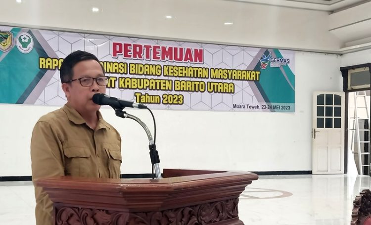 Dinkes Barut Gelar Rakor Bidang Kesehatan
