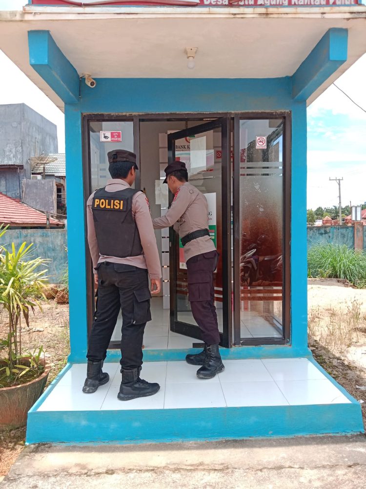 Pospol Batu Agung Cek Tempat Obyek Vital