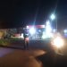 Siagakan Kewaspadaan Saat Malam Hari, Satlantas Polres Seruyan Lakukan Blue Light Patrol
