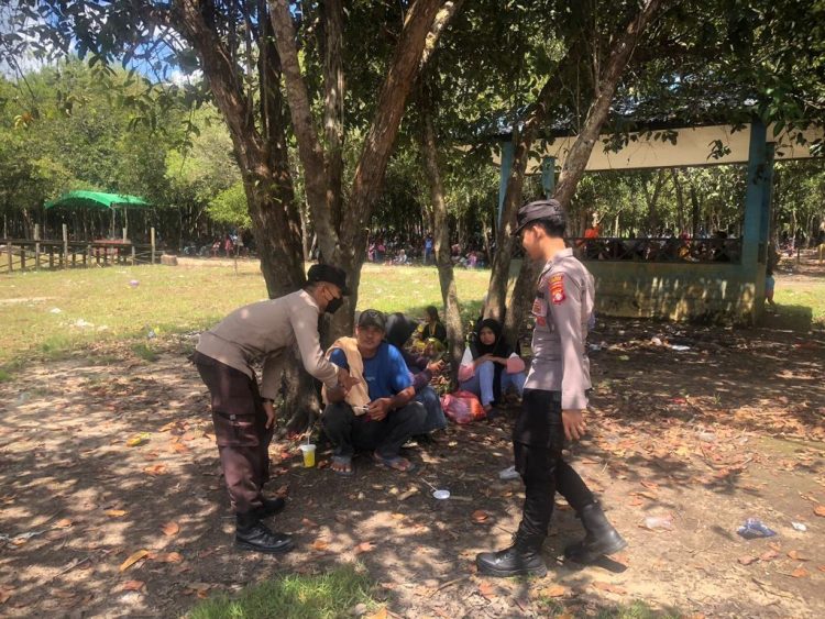 Anggota Polsek Hanau Himbau Orang Tua Untuk Awasi Pergaulan Anak