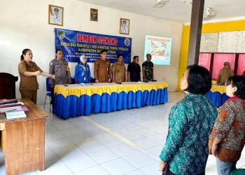Camat Teweh Tengah Minta Kades Percepat Penetapan Batas Desa