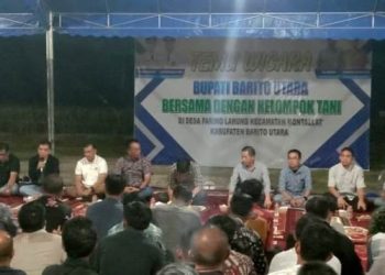 H Nadalsyah Temu Wicara Bersama Poktan se Barito Utara