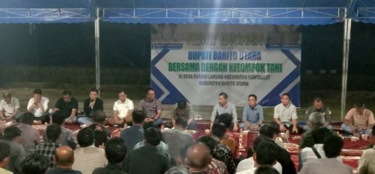 H Nadalsyah Temu Wicara Bersama Poktan se Barito Utara