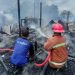 Astaga, 13 Rumah dan 5 Bangunan Sarang Burung Walet di RT 2 Lahei Ludes Terbakar